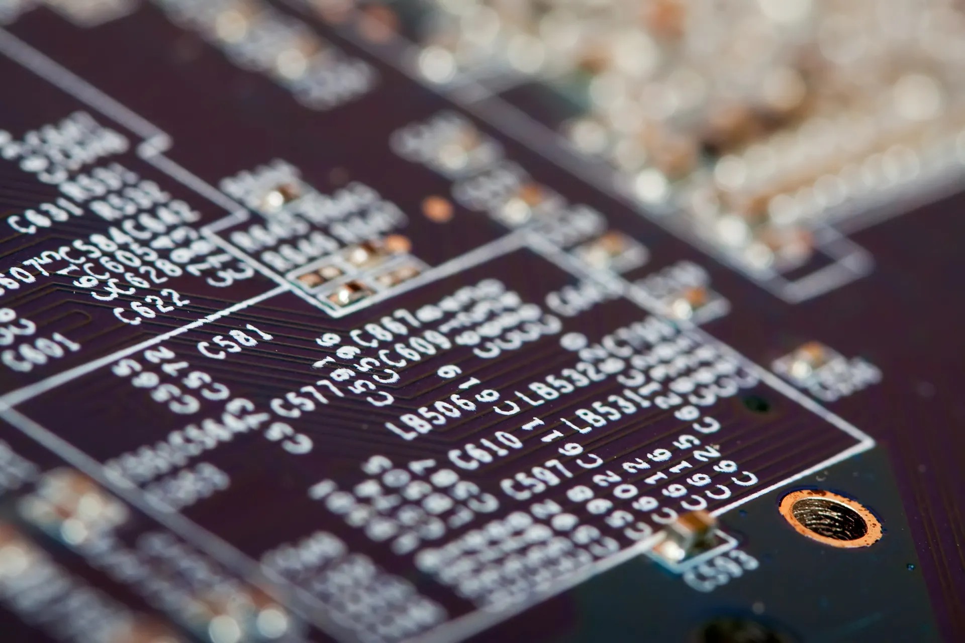 Anexet Client Console showing hardware inventory asset cards with serial numbers
