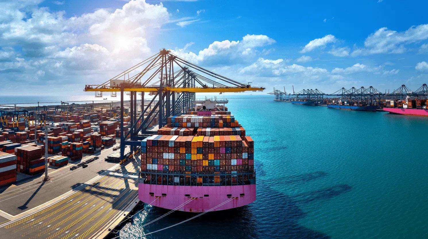 Anexet-Konsole zeigt die Datenbewegung in einem Logistikbetrieb